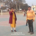 उप विकास आयुक्त द्वारा बक्सर सदर प्रखंड में खेल मैदान योजनाओं का निरीक्षण