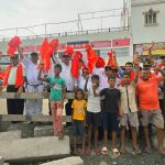बक्सर इटाढ़ी गुमटी नहीं खुलने पर आई ई एस एम बक्सर द्वारा आक्रोस।