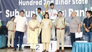 राज्य स्तरीय बैडमिंटन प्रतियोगिता का भव्य समापन, विजेता खिलाड़ियों को किया गया सम्मानित
